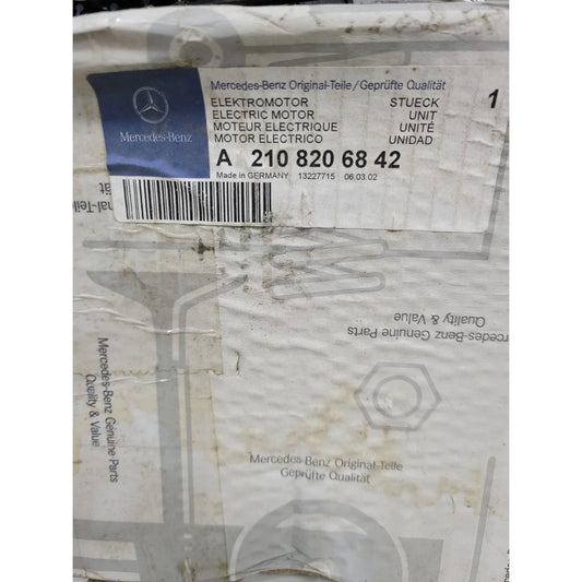 Mercedes Benz Electric Motor New in Box - A+ Stuff