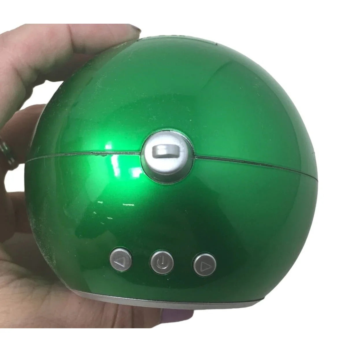 2007 Senario Digital Photo Green and Silver Ornament (Battery Operated) A+ Stuff A+ Stuff