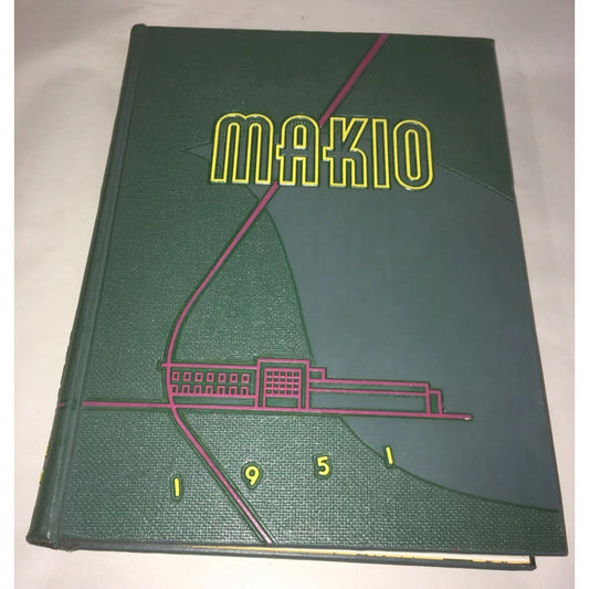 Vintage 1951 Makio Yearbook Volume 70- Ohio State University - A+ Stuff