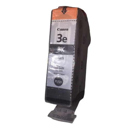 Canon 3e BK Ink Tank (Black) New with Packaging - No Expiration Shown - A+ Stuff