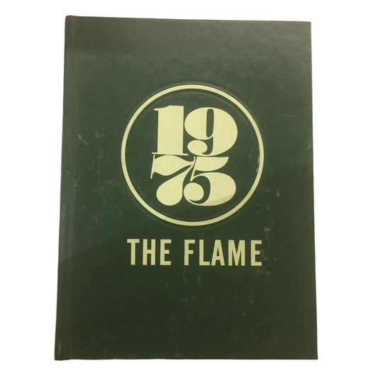 Vintage 1975 "The Flame" Lima Central Catholic High School Yearbook - A+ Stuff