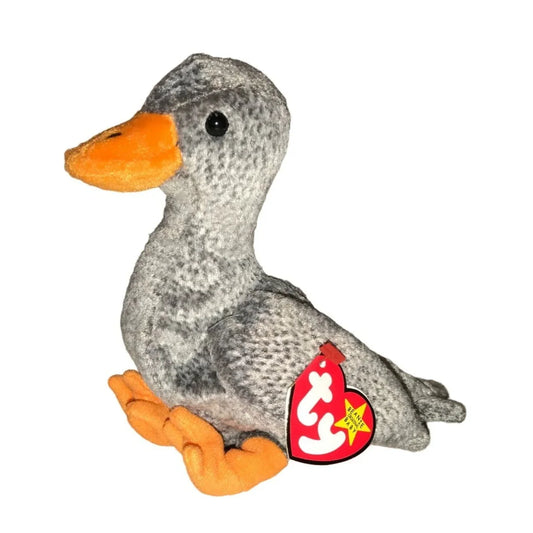Vintage 1999 TY Beanie Baby Honks the Grey Goose - A+ Stuff