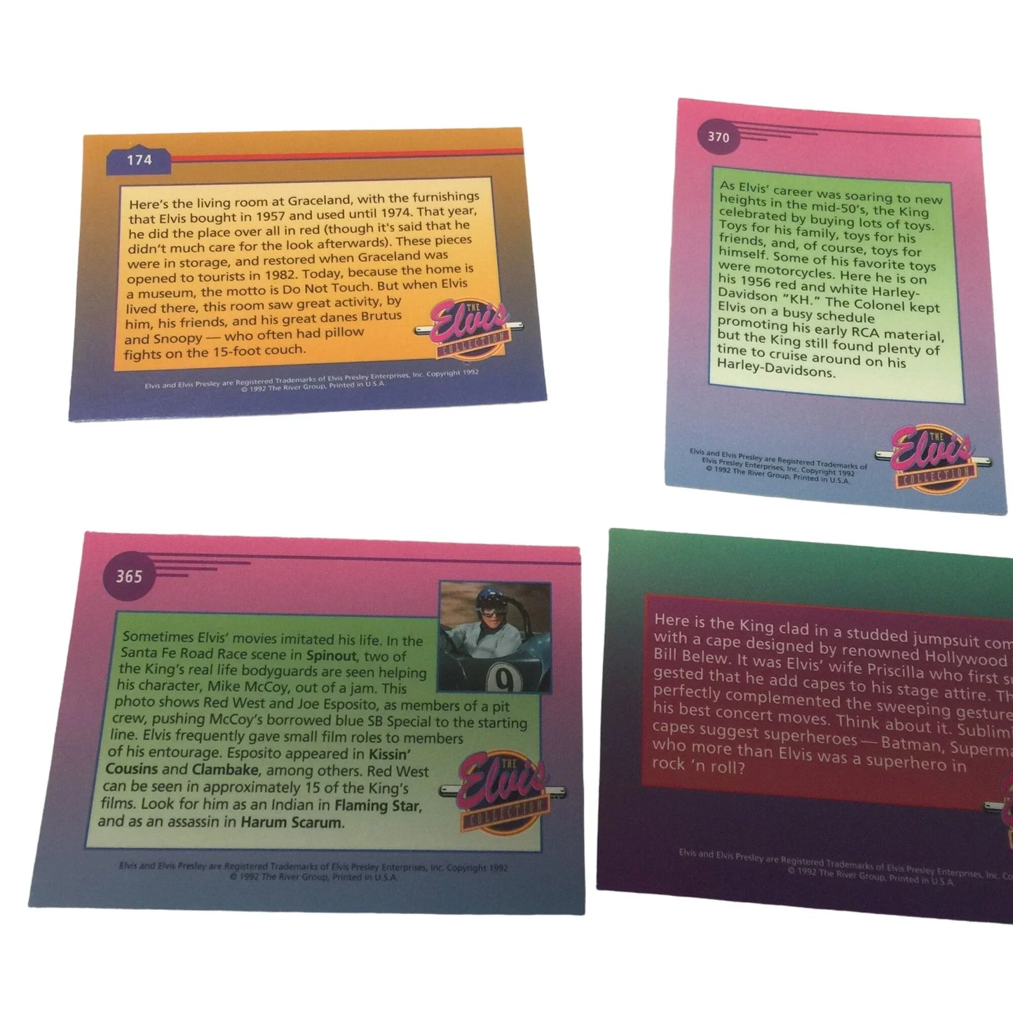 The Elvis Collection Series 1 The Cards of His Life- 12 Cards Per Pack - A+ Stuff