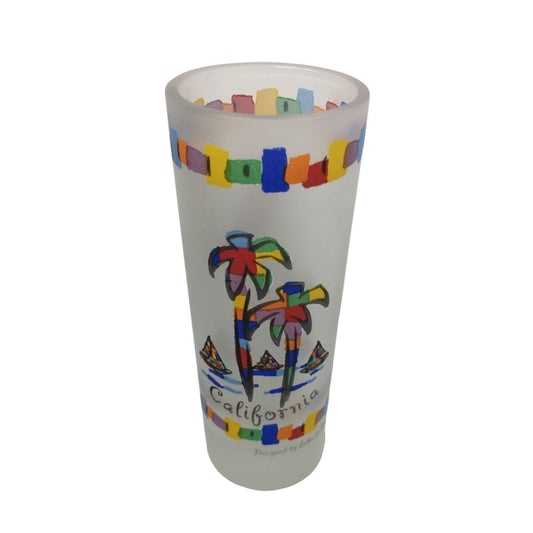 Vintage Collectible Souvenir Colorful California Shot Glass