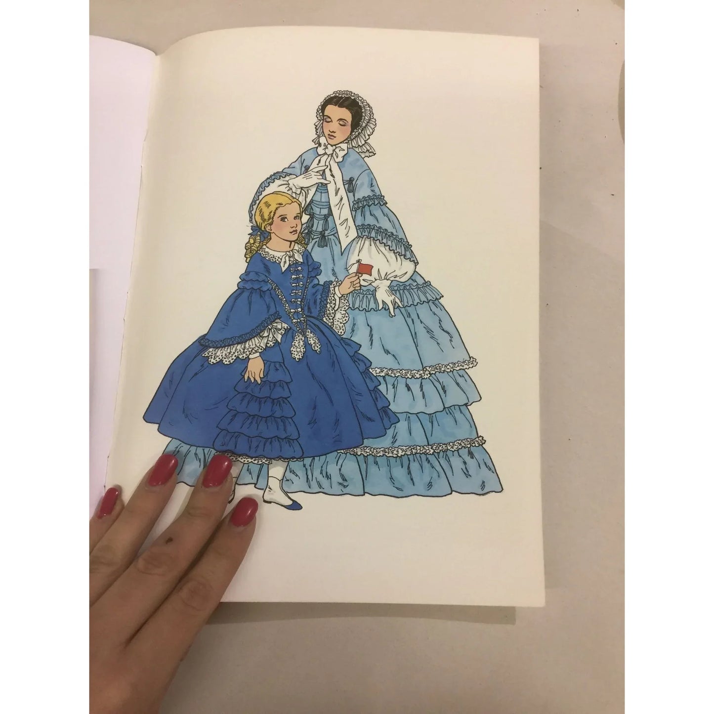 Civil War Fashions Coloring Book by Tom Tierney - A+ Stuff