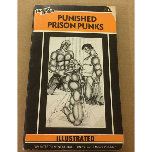 Vintage 1982 Paperback Book "Punished Prison Punks" Adults Only - A+ Stuff