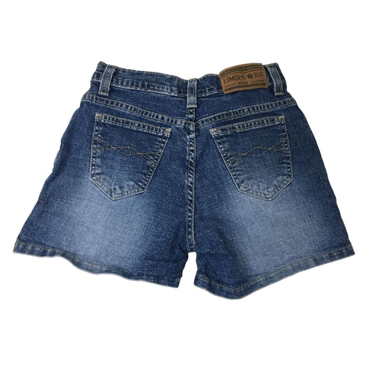 Limited Too Girls Jean Shorts Size 12 SLIM w/ Pockets - A+ Stuff