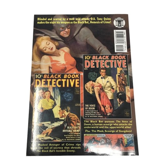 The Black Bat #9 - Black Bat's Invisible Enemy & The Voice of Doom -Classic Pulp - A+ Stuff
