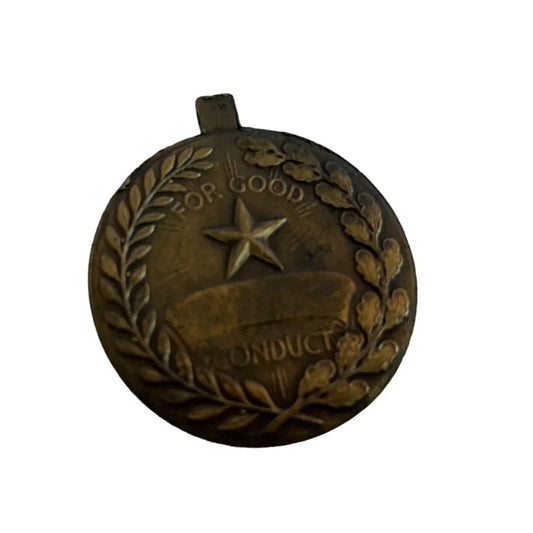 Vintage WW2 Army Good Conduct Medal Efficiency, Honor, Fidelity Eagle - A+ Stuff