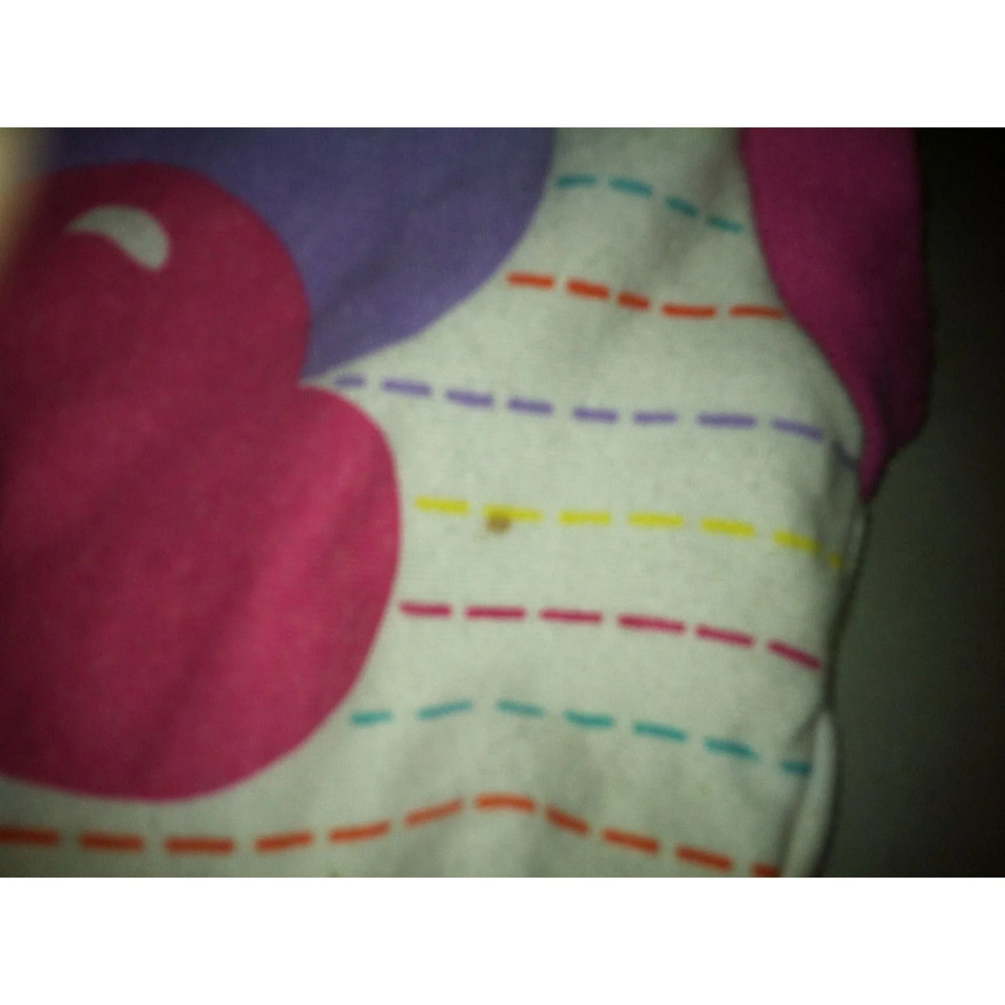 KIDS Size 3/6 Months Colorful Baby Girl Romper With Cats, Rainbows, Balloons on it - A+ Stuff