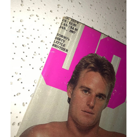 Vintage JOCK Collectible Adult Magazine Jan 1987- 2nd Anniversary Issue