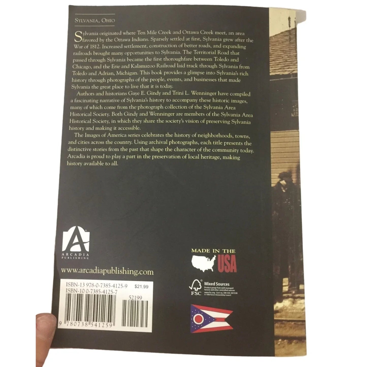 IMAGES OF AMERICA SYLVANIA Paperback Book By Gaye Cindy/Trini Wenninger - A+ Stuff