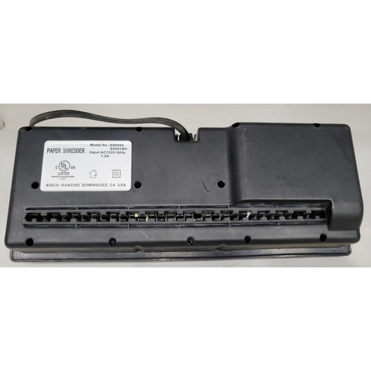 Honeywell 6-Sheet Paper Shredder Model SS6054/SS061BH (Doesnt come with bin/basket) - A+ Stuff