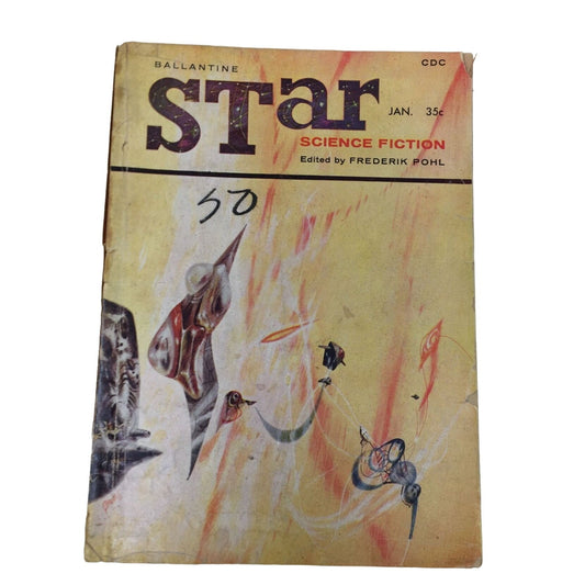 Vintage January 1958 Star Science Fiction Magazine edited by Frederik Pohl