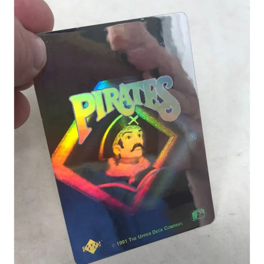 1991 Upper Deck Baseball Team Logo Hologram card/Sticker Pirates A+ Stuff A+ Stuff