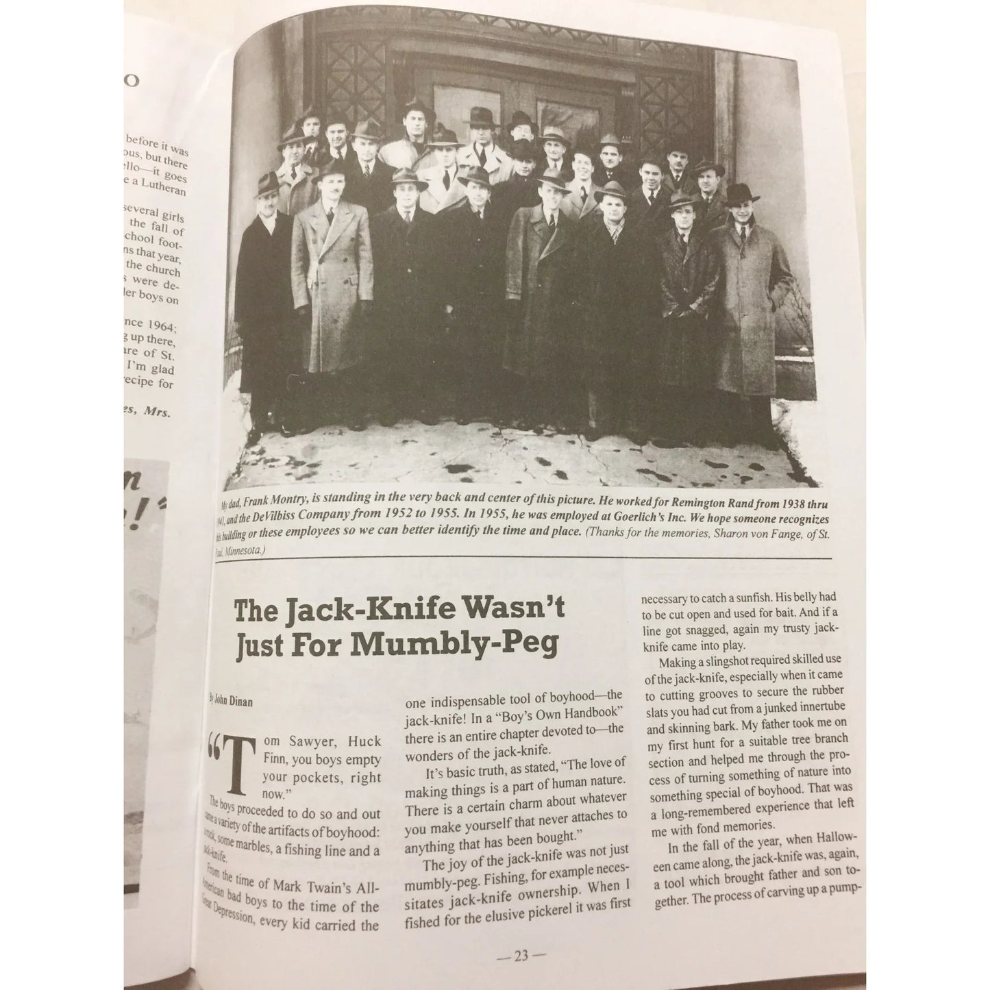 BEND OF THE RIVER Magazine Historic Maumee Valley April 2008 Issue - A+ Stuff