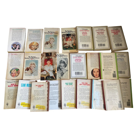 Vintage Romance Novels (24 Titles) - Harlequin and Others - Well Kept Collection! A+ Stuff A+ Stuff Books