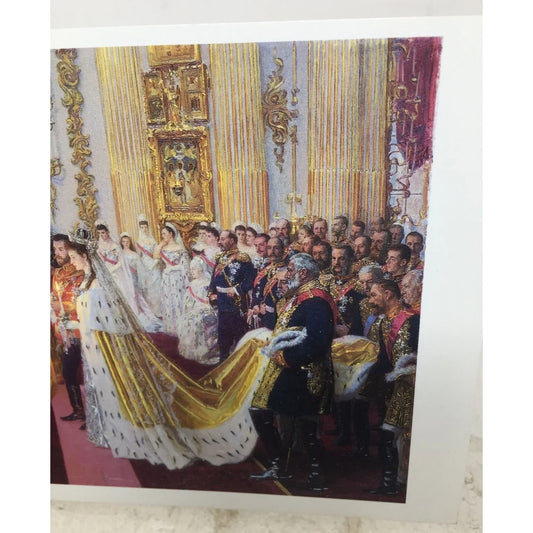 Nicholas & Alexandra The Wedding of Emperor Nicholas II & Empress Alexandra Post Card Nicholas & Alexandra A+ Stuff