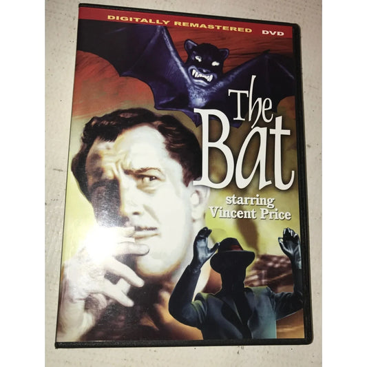 The Bat Starring Vincent Price DVD with Case - A+ Stuff