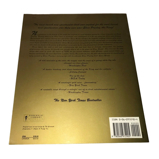 Elvis Presley Elvis World Book By Jane And Michael Stern - A+ Stuff