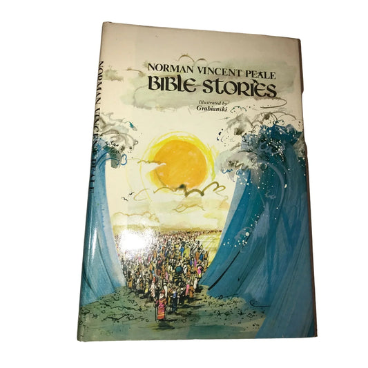 Bible Stories Hardcover Book Norman Vincent Peale - A+ Stuff
