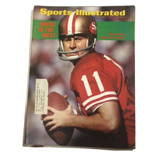 Sports Illustrated December 4, 1972 Havoc in the West Magazine