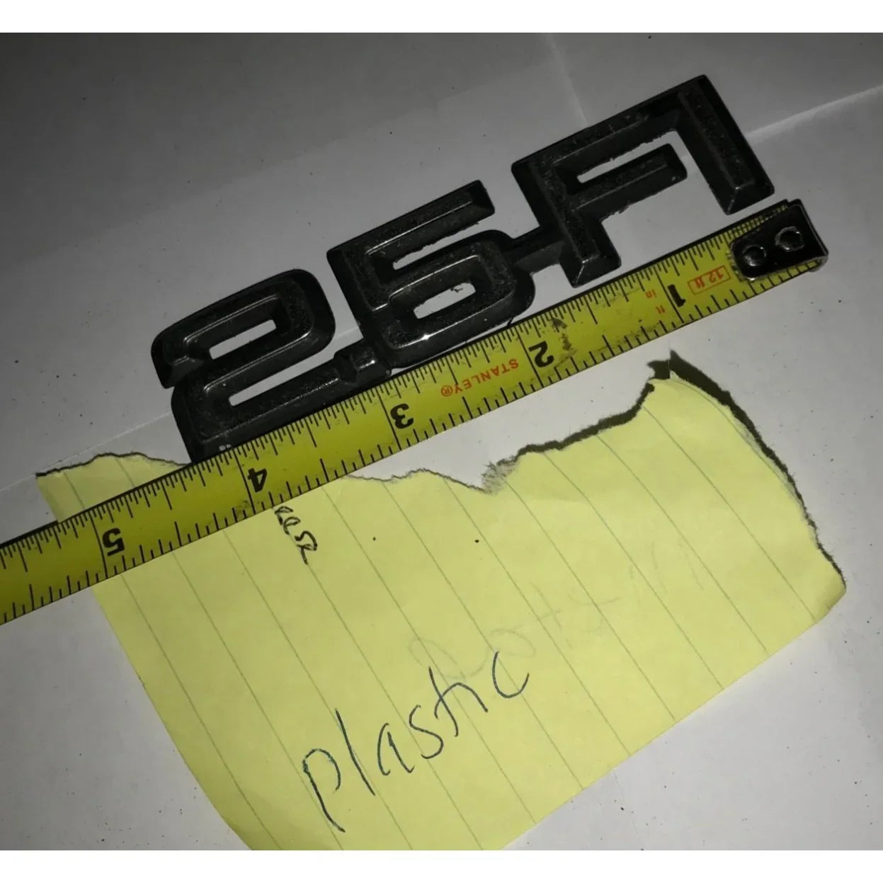 2.5-F1 Auto Patch Emblem/Hood Ornament - A+ Stuff