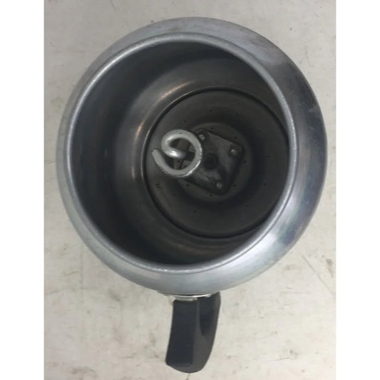 Vintage West Bend Aluminum Co. Silver/Black Handled Coffee Maker - A+ Stuff