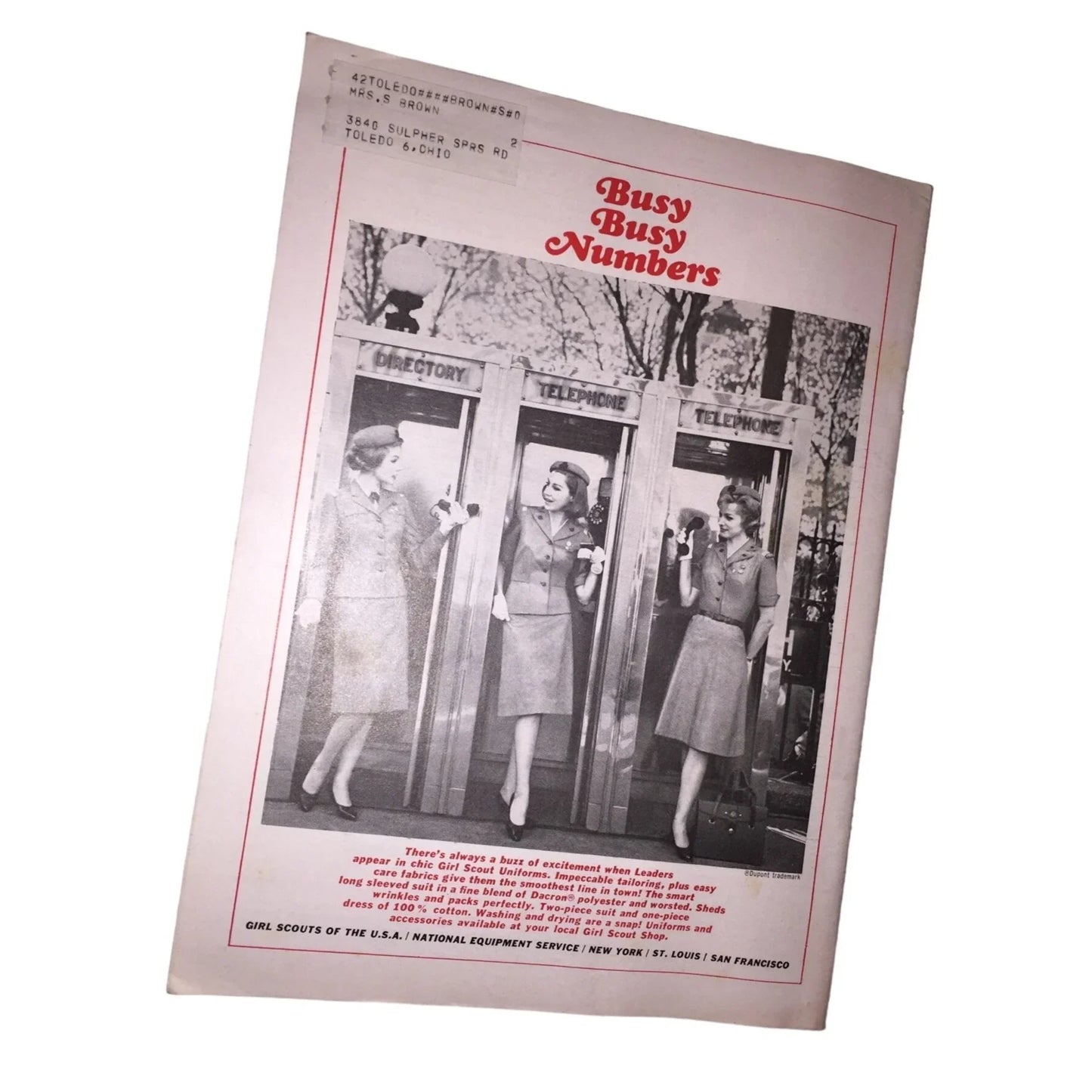 Girl Scout Leader Vintage Collectible Paperback Magazine Feb 1964 - A+ Stuff