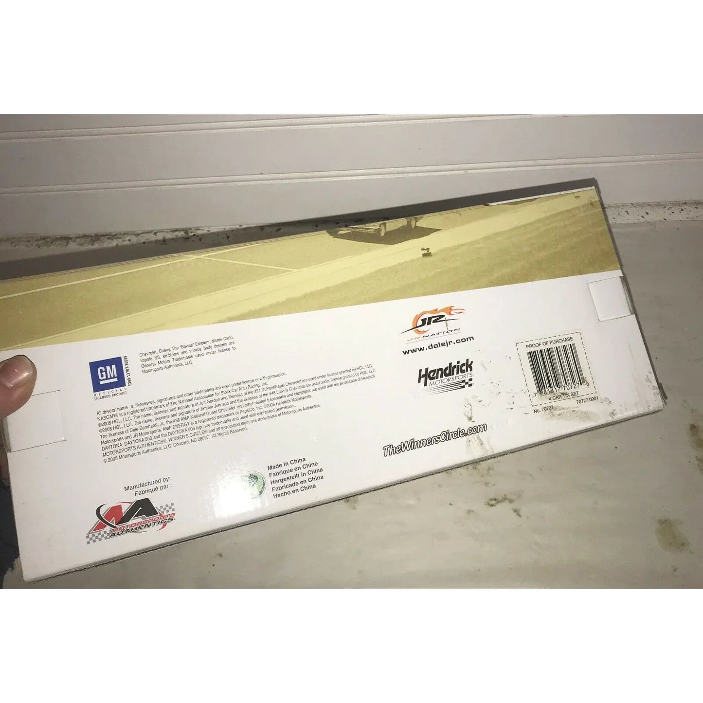 NASCAR 2008 Daytona 500 50 Years Commemorative Four Car Set in Tin - A+ Stuff