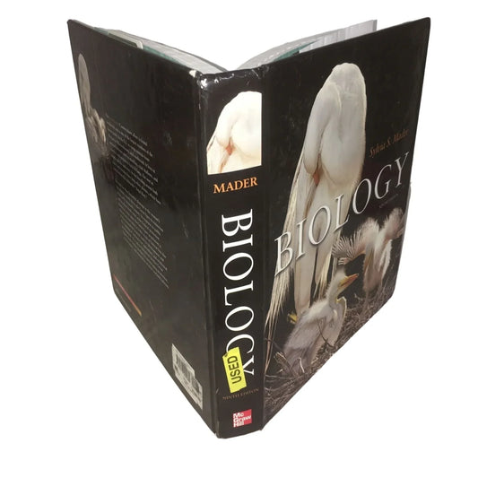 Biology 9th Edition Hardcover Textbook by Sylvia S. Mader - A+ Stuff