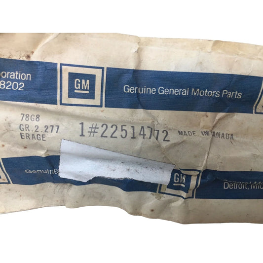 GM General Motors Brace for 1984-1990 Buick Part #22514772 New old Stock GM, General Motors A+ Stuff
