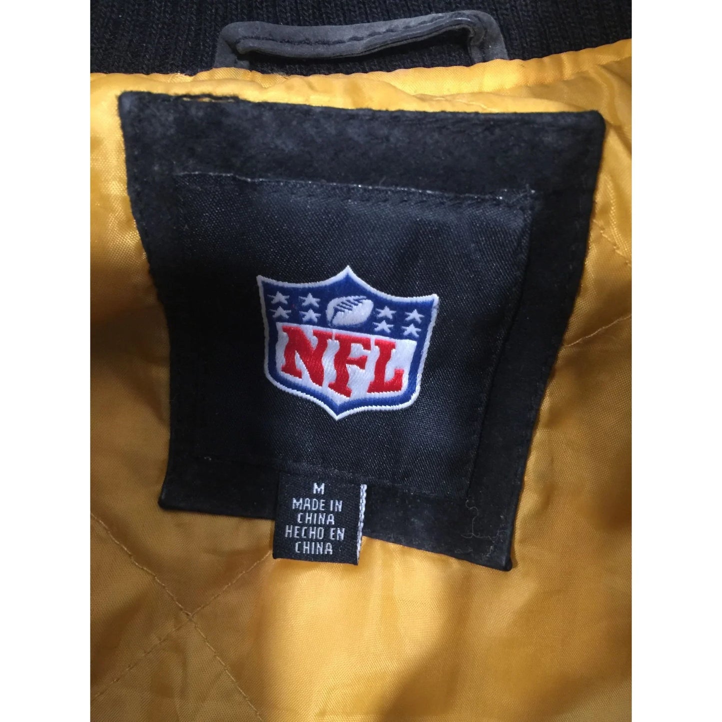 NFL Pittsburgh Steelers Men's Size Medium Full Zip Up Jacket - A+ Stuff