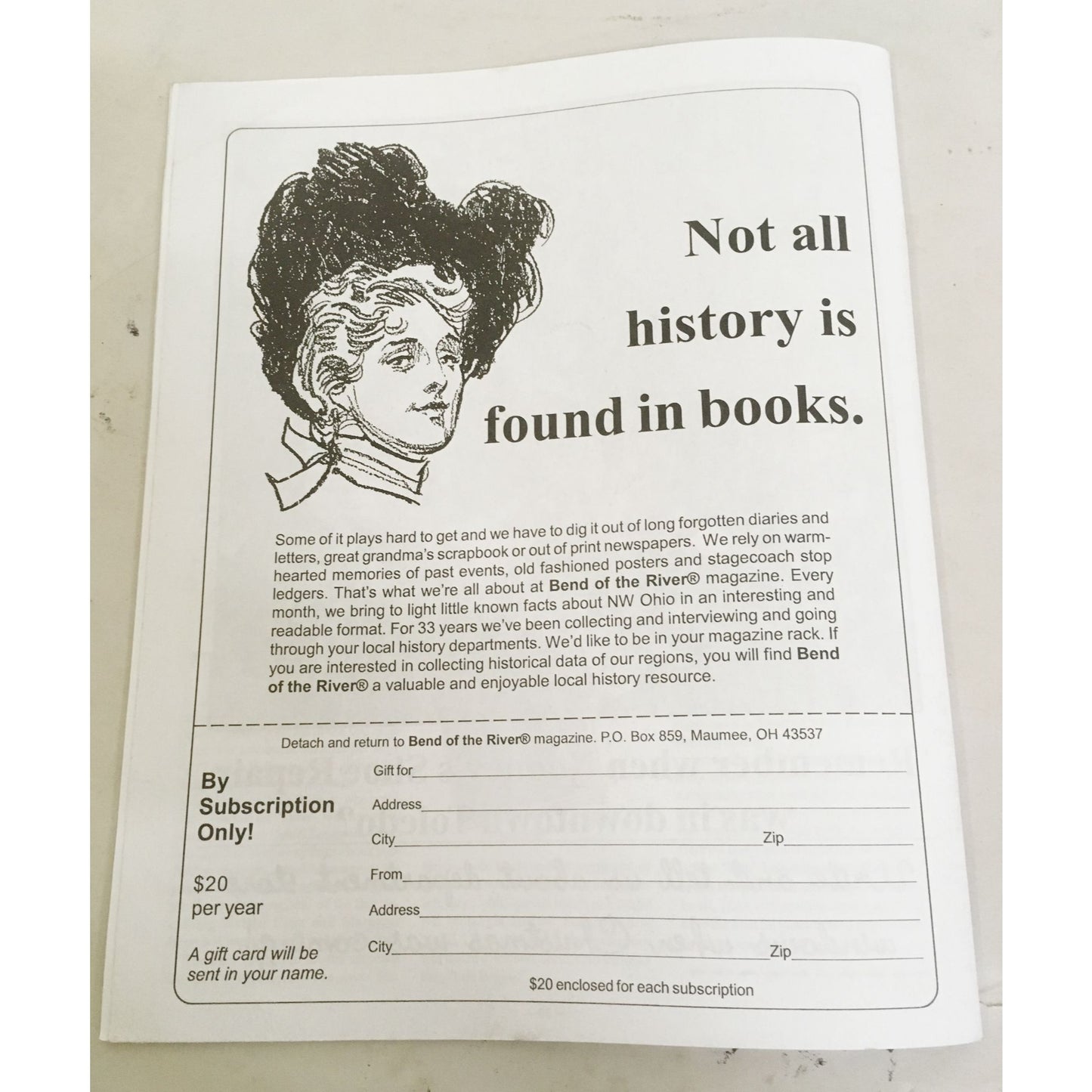 BEND OF THE RIVER Magazine Historic Maumee Valley October 2006 Issue