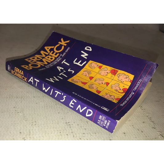 At Wit's End by Erma Bombeck Vintage Paperback Book - A+ Stuff