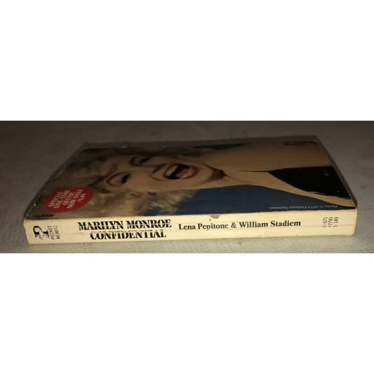 Marilyn Monroe Confidential By Lena Pepitone And William Stadiem Vintage Paperback Book - A+ Stuff