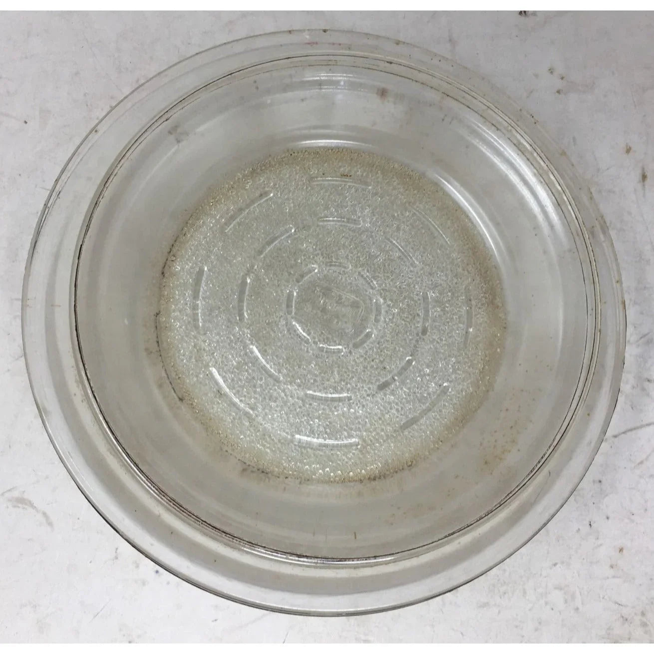 Vintage Glasbake Clear Glass Pie Plates w/ Textured Bottoms- Set of 4 A+ Stuff A+ Stuff