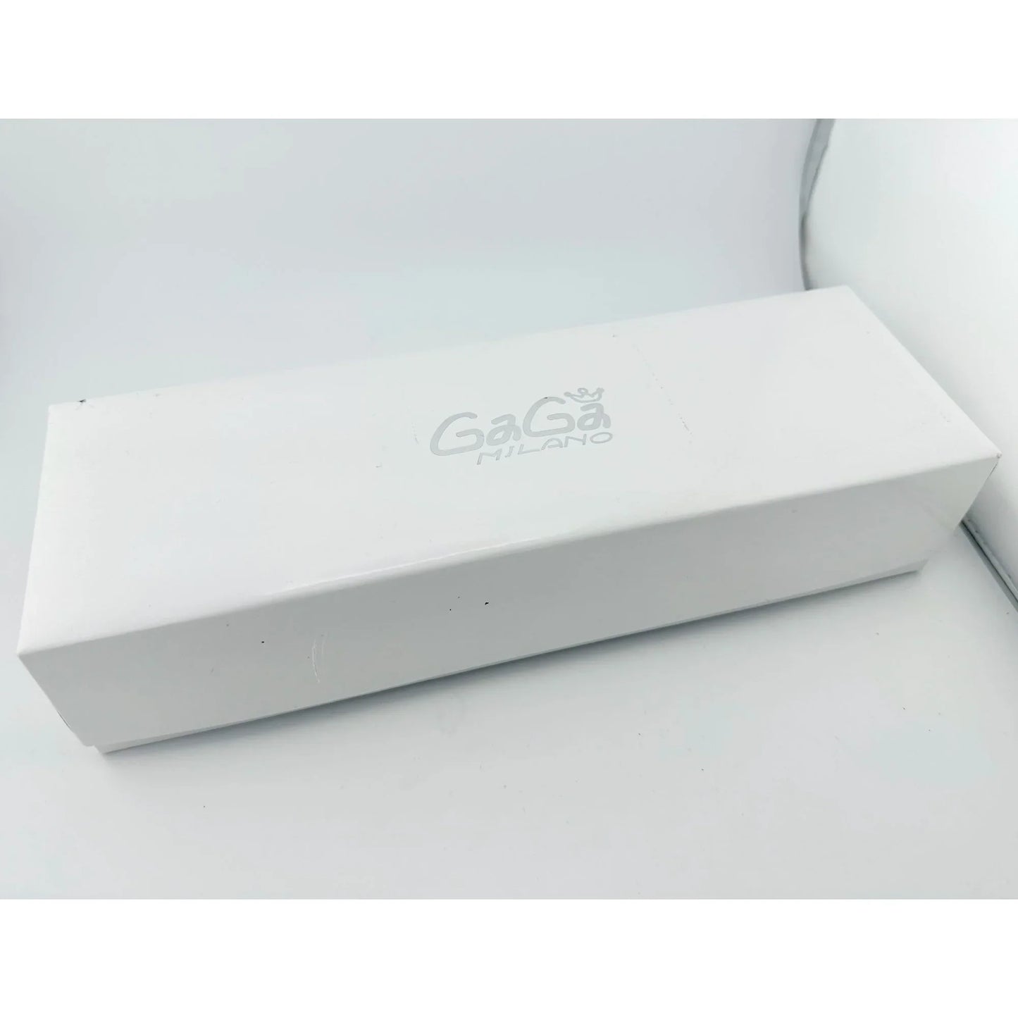 GaGa MILANO NAPOLEONE Men's Wrist watch - White Band -Stand Out Bold Face - Great Find! - A+ Stuff