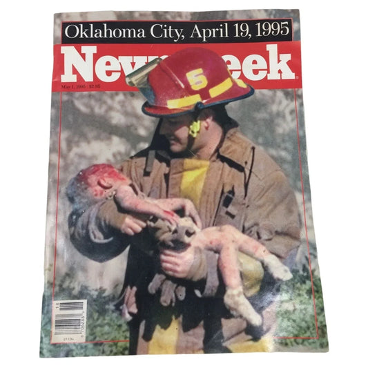 Vintage Newsweek Magazine Oklahoma City April 19, 1995/ May 1, 1995 Newsweek A+ Stuff