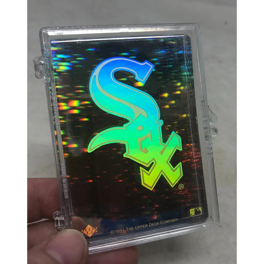 1991 Upper Deck Team Logo Hologram Sticker/Card Chicago White Sox A+ Stuff A+ Stuff