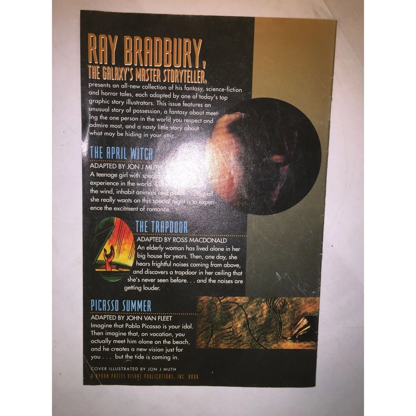 Ray Bradbury Comics Vol 1 #5 Vintage Topps Comic Book - A+ Stuff