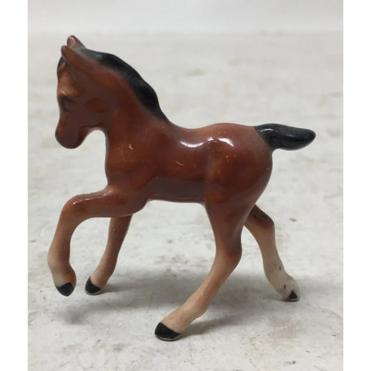 Vintage Small Miniature Pony/Horse Figurine (2.5") - A+ Stuff