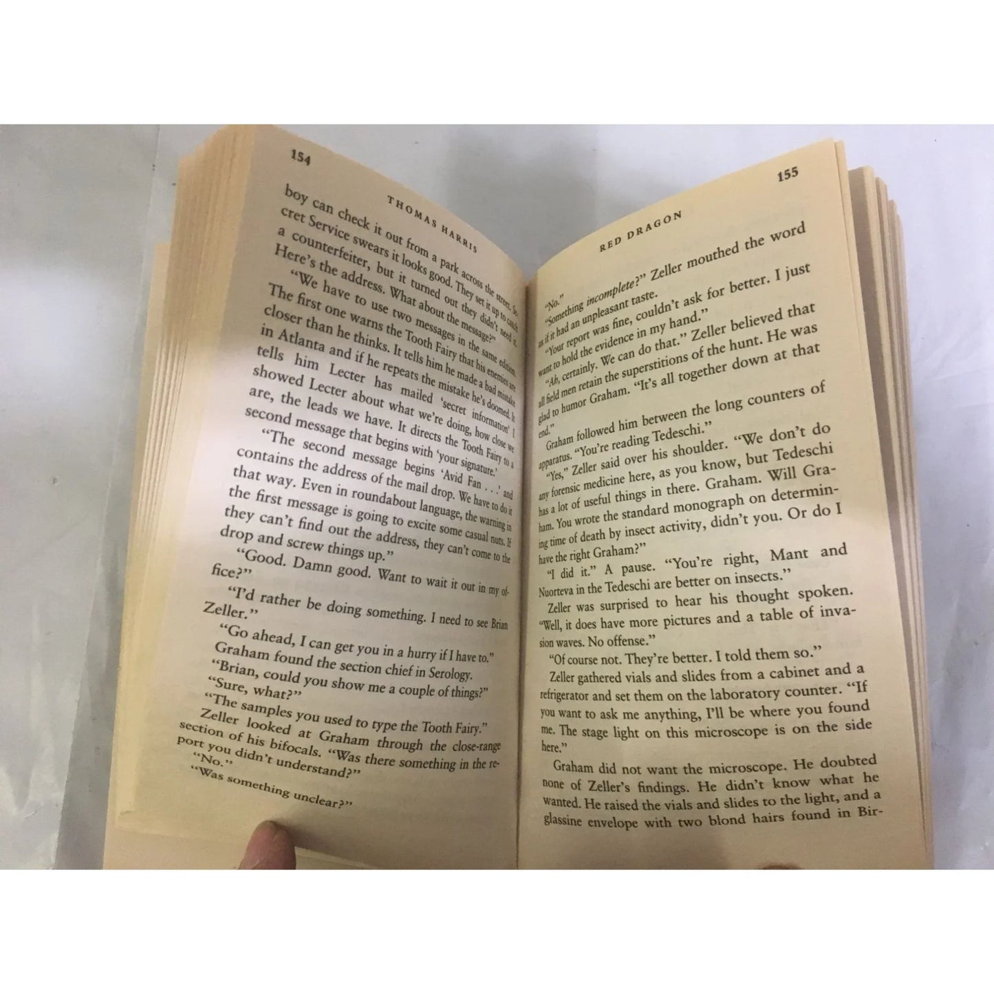 RED DRAGON BY THOMAS HARRIS BOOK (A DELL BOOK) - A+ Stuff