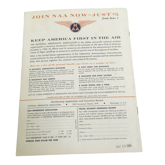 National Aeronautics Magazine CE Woolman Turboprop June 1965