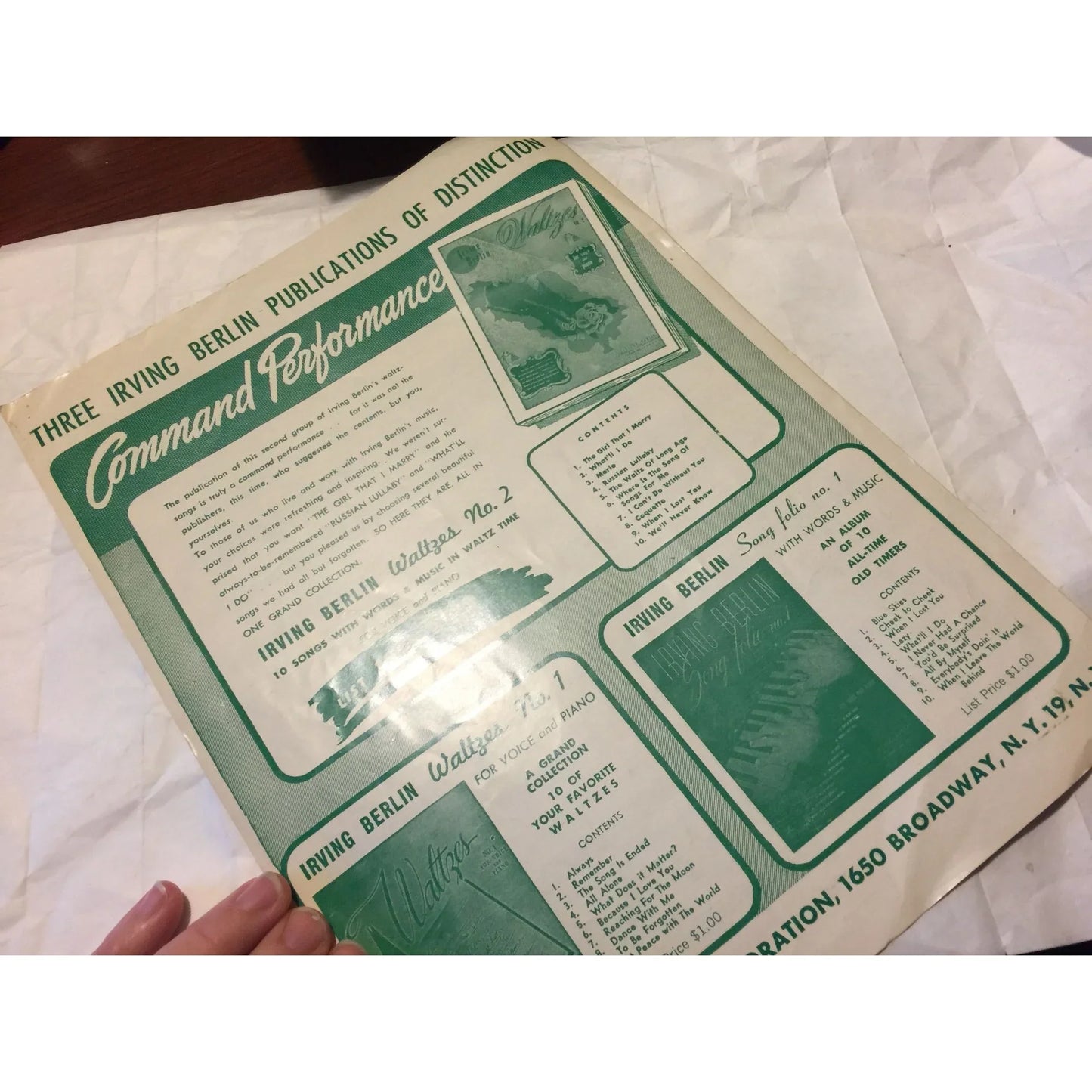 Vintage Sheet Music "Always" Written by Irving Berlin 1925 - A+ Stuff