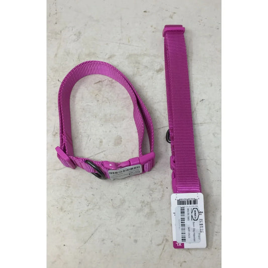Basic Purple/Pink Adjustable Dog Collars Size XL (For 90+ lbs) New w/ Tags (2) - A+ Stuff