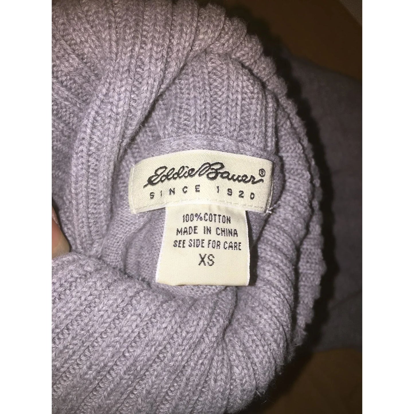 Womens Eddie Bauer Size XS Long Sleeved Turtleneck Shirt - A+ Stuff