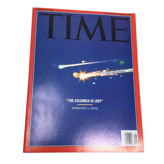Vintage Collectible TIME Magazine "The Columbia is Lost'' Feb. 1, 2003 time A+ Stuff