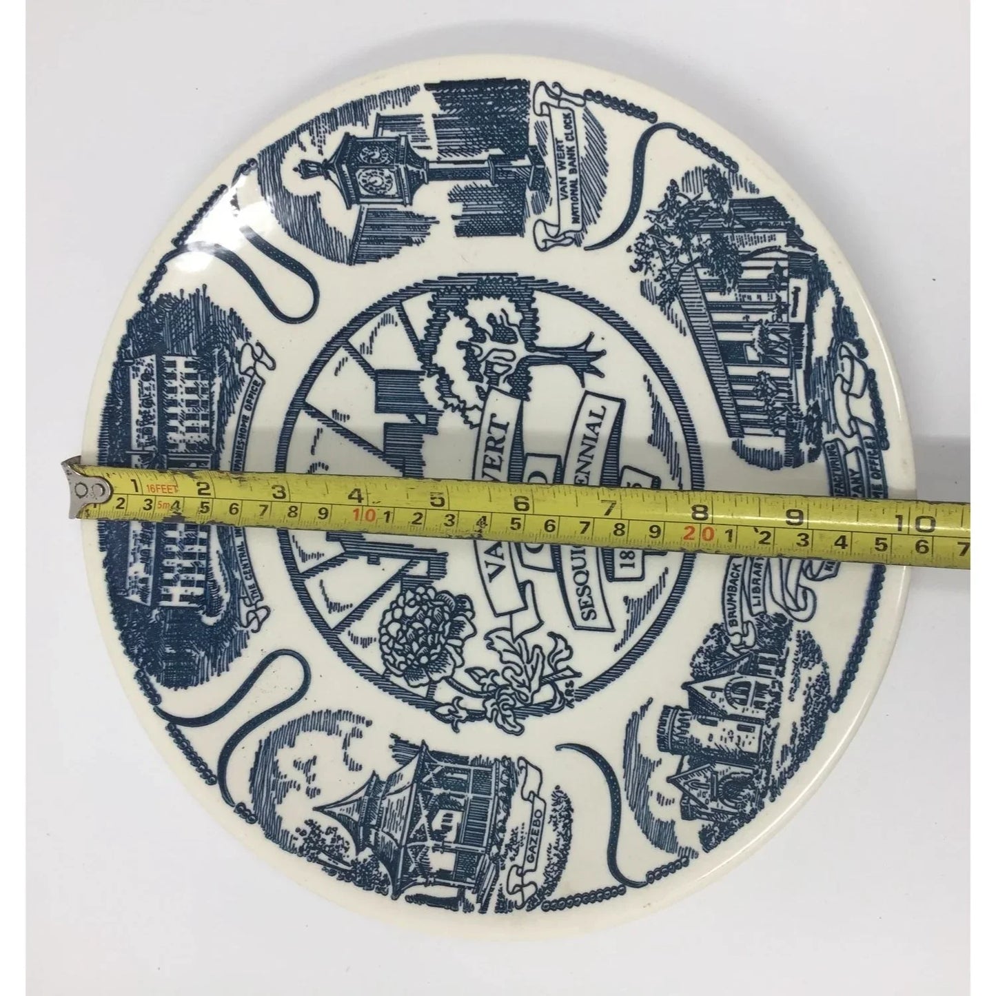Van Wert Ohio Sesquicentennial 1835-1985 Vintage Collectible Plate - A+ Stuff