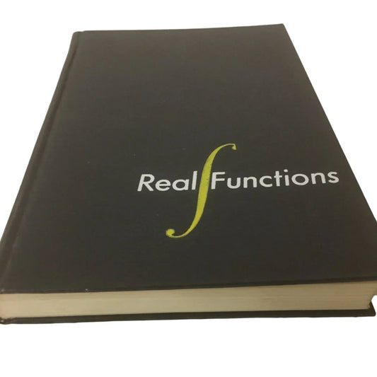 Real Functions book by Casper Goffman - Holt-Rinehart-Winston - A+ Stuff
